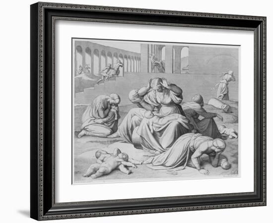 Innocents Massacred-Friedrich Overbeck-Framed Art Print