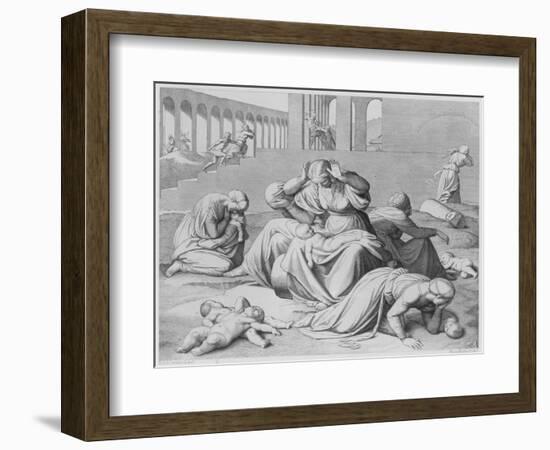 Innocents Massacred-Friedrich Overbeck-Framed Art Print