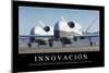 Innovación. Cita Inspiradora Y Póster Motivacional-null-Mounted Photographic Print