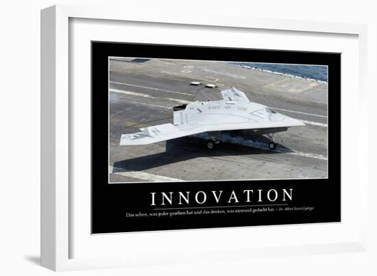 Innovation: Motivationsposter Mit Inspirierendem Zitat-null-Framed Photographic Print