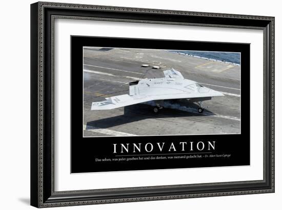 Innovation: Motivationsposter Mit Inspirierendem Zitat-null-Framed Photographic Print