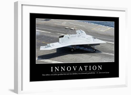 Innovation: Motivationsposter Mit Inspirierendem Zitat-null-Framed Photographic Print