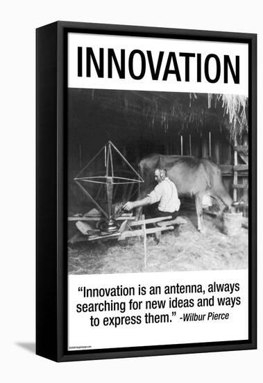 Innovation-Wilbur Pierce-Framed Stretched Canvas