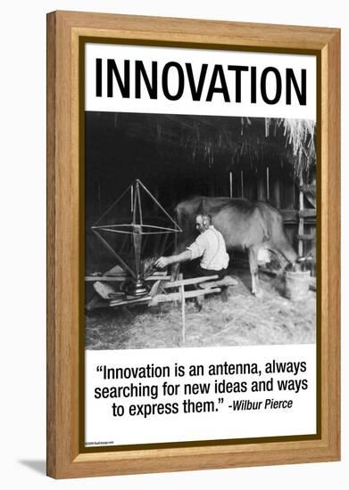 Innovation-Wilbur Pierce-Framed Stretched Canvas