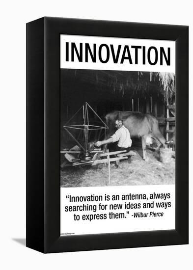 Innovation-Wilbur Pierce-Framed Stretched Canvas