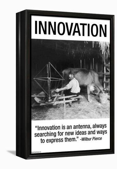 Innovation-Wilbur Pierce-Framed Stretched Canvas