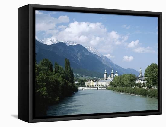 Innsbruck, Tyrol, Austria-Walter Bibikow-Framed Premier Image Canvas