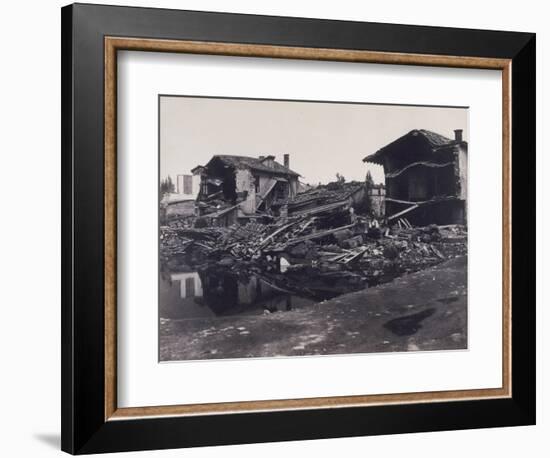 Inondations de 1856 à Lyon-Edouard Denis Baldus-Framed Giclee Print