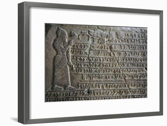 Inscribed tablet of Kilamuwa, King of Sam'al. Artist: Unknown-Unknown-Framed Giclee Print