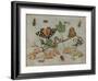 Insects and Fruit, c.1660-5-Jan Van, The Elder Kessel-Framed Giclee Print