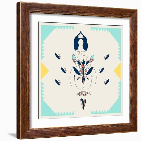 Inseed Annimo-null-Framed Art Print