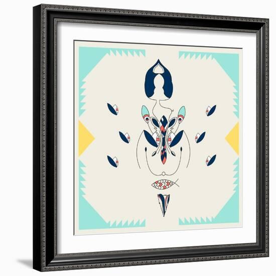 Inseed Annimo-null-Framed Art Print