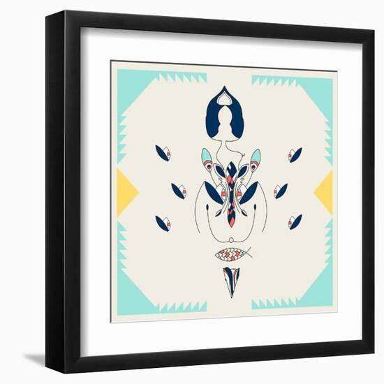 Inseed Annimo-null-Framed Art Print