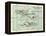 Inset Map of Cape Verde Islands (Portuguese)-Encyclopaedia Britannica-Framed Stretched Canvas