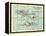 Inset Map of Cape Verde Islands (Portuguese)-Encyclopaedia Britannica-Framed Stretched Canvas