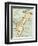 Inset Map of Guam or Guajan Island (Us)-Encyclopaedia Britannica-Framed Art Print