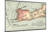 Inset Map of Key West Island, Florida-Encyclopaedia Britannica-Mounted Art Print