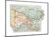 Inset Map of New Guinea or Papua; Bismarck Archipelago.-Encyclopaedia Britannica-Mounted Giclee Print