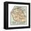 Inset Map of Reunion or Bourbon Island (French)-Encyclopaedia Britannica-Framed Premier Image Canvas