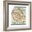 Inset Map of Reunion or Bourbon Island (French)-Encyclopaedia Britannica-Framed Giclee Print