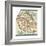 Inset Map of Reunion or Bourbon Island (French)-Encyclopaedia Britannica-Framed Giclee Print