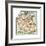 Inset Map of Reunion or Bourbon Island (French)-Encyclopaedia Britannica-Framed Giclee Print