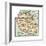 Inset Map of Reunion or Bourbon Island (French)-Encyclopaedia Britannica-Framed Giclee Print