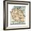 Inset Map of Reunion or Bourbon Island (French)-Encyclopaedia Britannica-Framed Giclee Print