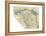 Inset Map of the Nile Delta and Suez Canal. Egypt-Encyclopaedia Britannica-Framed Premier Image Canvas