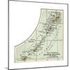 Inset Map of the North Extension of Kurile Islands; Japan-Encyclopaedia Britannica-Mounted Giclee Print