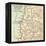 Inset Map of Valparaiso, Santiago and Vicinity. Chile-Encyclopaedia Britannica-Framed Stretched Canvas