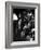 Inside a Crowded Pub with Couple Kissing, St. Germain Des Pres-Gjon Mili-Framed Photographic Print