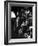 Inside a Crowded Pub with Couple Kissing, St. Germain Des Pres-Gjon Mili-Framed Photographic Print