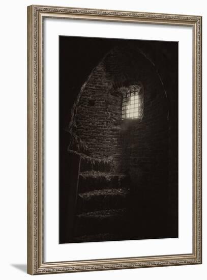 Inside an Old Tower-Tim Kahane-Framed Photographic Print