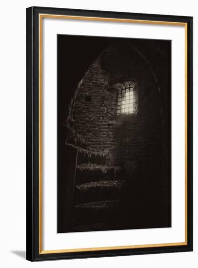 Inside an Old Tower-Tim Kahane-Framed Photographic Print