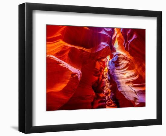 Inside Antelope Canyon-Marco Carmassi-Framed Photographic Print
