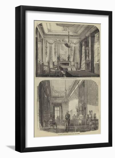 Inside Buckingham Palace-null-Framed Giclee Print