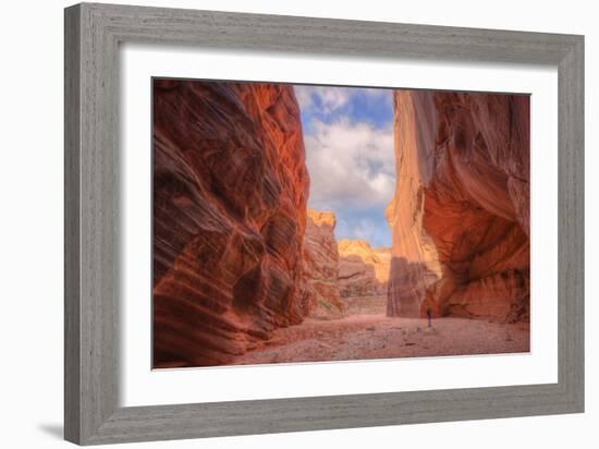 Inside Buckskin Gulch, Southern Utah-Vincent James-Framed Photographic Print