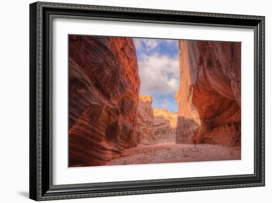 Inside Buckskin Gulch, Southern Utah-Vincent James-Framed Photographic Print