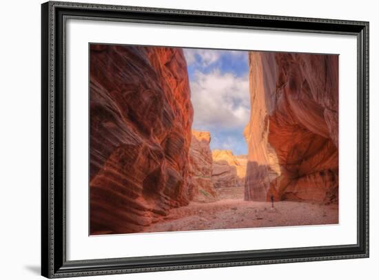 Inside Buckskin Gulch, Southern Utah-Vincent James-Framed Photographic Print