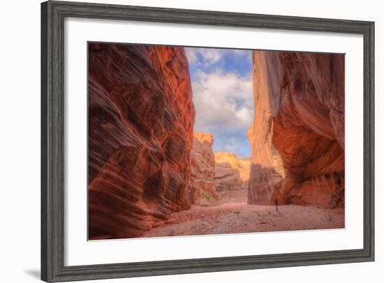 Inside Buckskin Gulch, Southern Utah-Vincent James-Framed Photographic Print