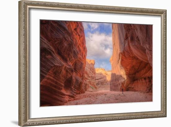 Inside Buckskin Gulch, Southern Utah-Vincent James-Framed Photographic Print