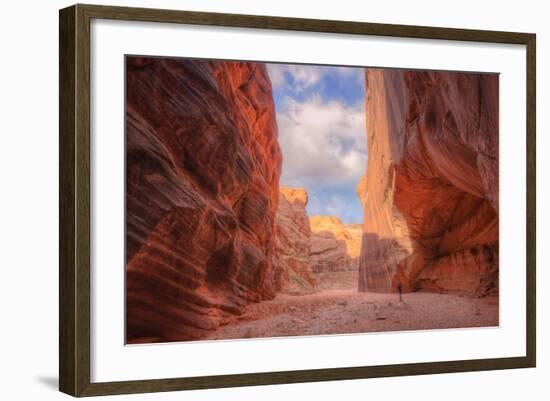 Inside Buckskin Gulch, Southern Utah-Vincent James-Framed Photographic Print