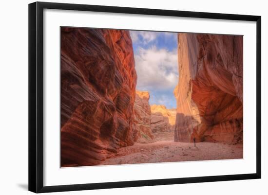 Inside Buckskin Gulch, Southern Utah-Vincent James-Framed Photographic Print