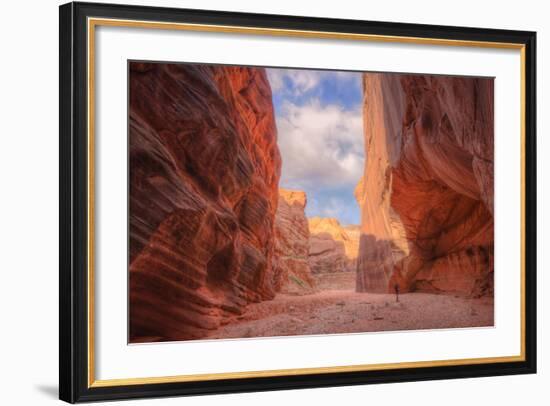 Inside Buckskin Gulch, Southern Utah-Vincent James-Framed Photographic Print