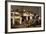 Inside Cafe De Paris-Jean Leon Palliere-Framed Giclee Print