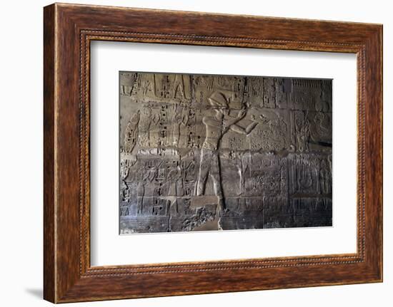 Inside Karnak Temple, Luxor, Thebes, Egypt, North Africa-David Pickford-Framed Photographic Print