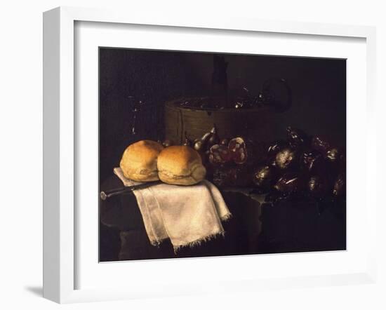 Inside Kitchen-Giuseppe Recco-Framed Giclee Print