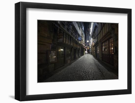 Inside Mont Saint Michel-Philippe Manguin-Framed Photographic Print