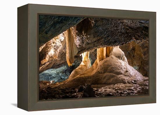 Inside of A Cave-Kayco-Framed Premier Image Canvas